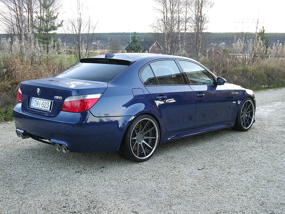 photo 2 BMW M5 custom wheels Rennen R10 20x9.5, ET , tire size X R20. 20x10.5 ET