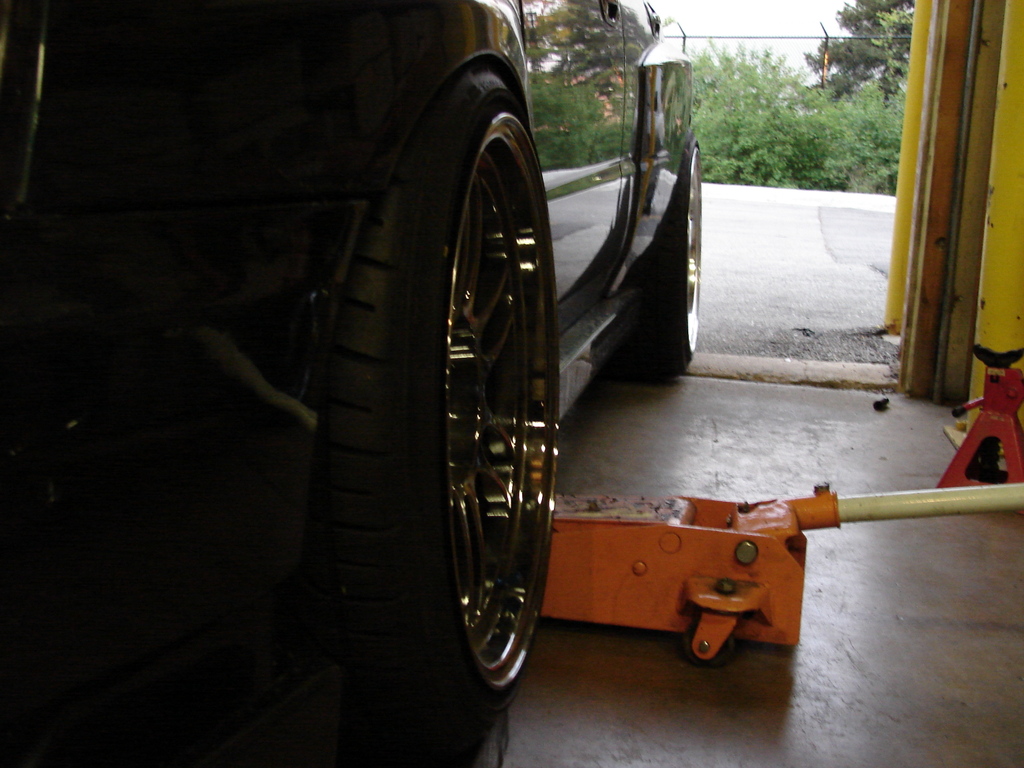 photo 7 Subaru Impreza WRX STi custom wheels Enkei RPF-1 18x10.5, ET +15, tire size 265/35 R18. x ET