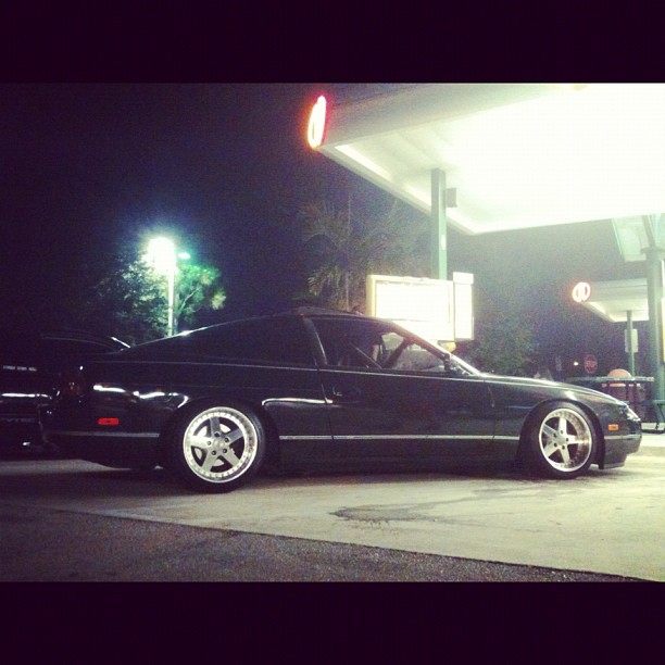 photo 2 Nissan S13 custom wheels Work Equip 16x8.0, ET 0, tire size 195/45 R16. 16x9.0 ET0 205/45 R16