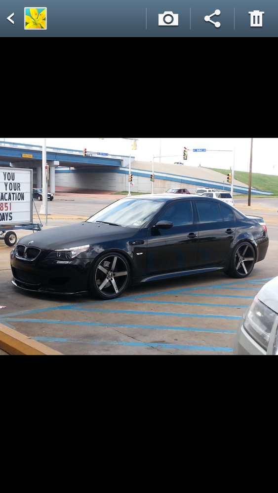 photo 2 BMW M5 custom wheels Niche Milan M137 20x8.5, ET +15, tire size X R20. 20x10.5 ET+20