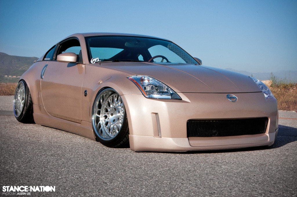 photo 2 Nissan 350Z custom wheels VIP Modular VX110 18x10.5, ET -16, tire size 235/35 R18. 18x12.0 ET-6 245/35 R18