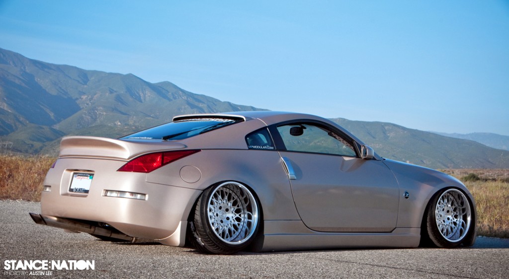 photo 3 Nissan 350Z custom wheels VIP Modular VX110 18x10.5, ET -16, tire size 235/35 R18. 18x12.0 ET-6 245/35 R18