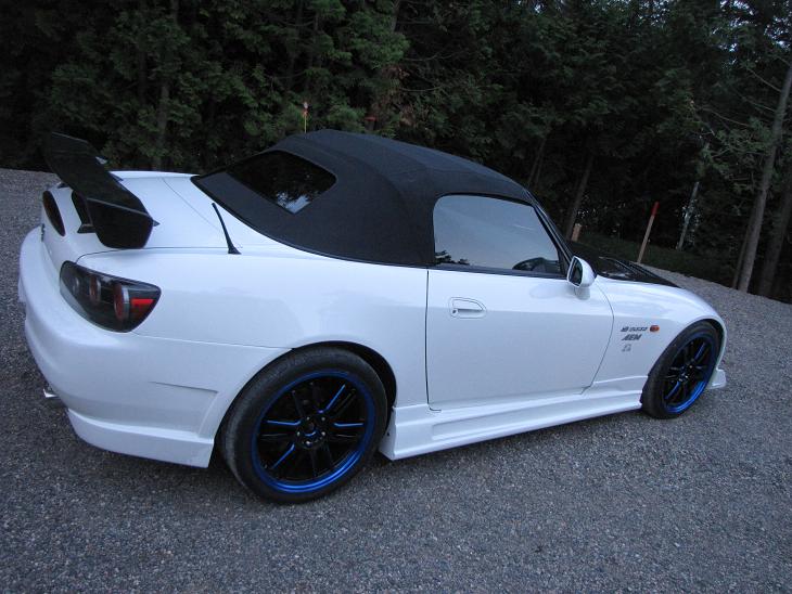 photo 6 Honda S2000 custom wheels Rays Gram Lights 57 18x8.5, ET +52, tire size 225/40 R18. x ET 255/35 R