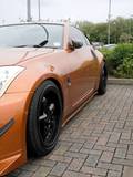 photo 2 Nissan 350Z custom wheels ruff r280 18x8.5, ET -5, tire size 225/45 R18. 18x9.5 ET-8 245/45 R18