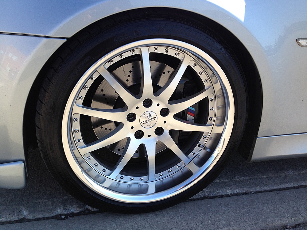 photo 1 BMW M5 custom wheels Radenergie R10 20x, ET , tire size X R20. x ET 