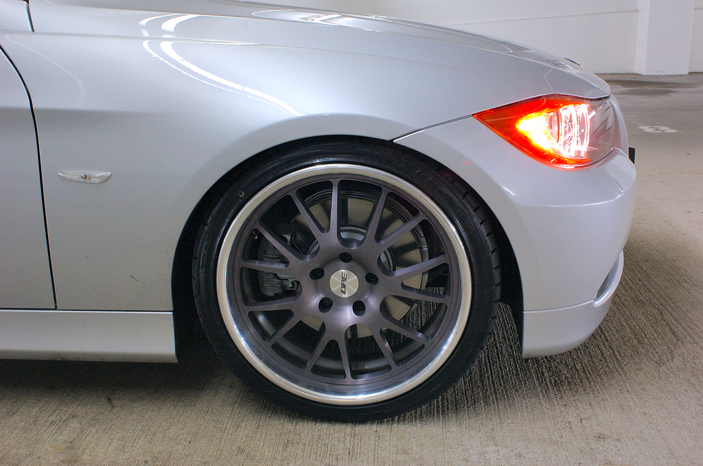 photo 1 BMW 330 custom wheels DPE GT7 19x8.0, ET , tire size 235/35 R19. 19x10.0 ET 265/30 R19