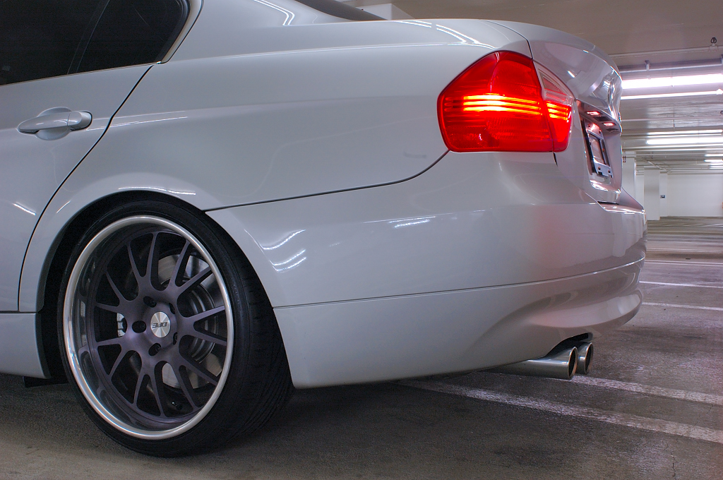 photo 2 BMW 330 custom wheels DPE GT7 19x8.0, ET , tire size 235/35 R19. 19x10.0 ET 265/30 R19