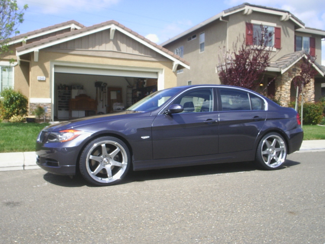 photo 1 BMW 325 custom wheels Volk LE37 19x8.5, ET , tire size X R19. 19x9.5 ET 