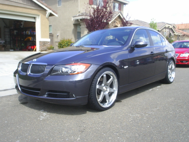 photo 3 BMW 325 custom wheels Volk LE37 19x8.5, ET , tire size X R19. 19x9.5 ET 