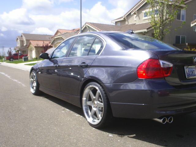 photo 4 BMW 325 custom wheels Volk LE37 19x8.5, ET , tire size X R19. 19x9.5 ET 
