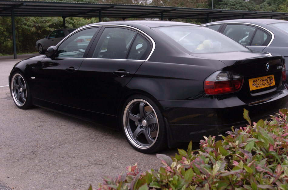 photo 3 BMW 330 custom wheels RAYS G-GAMES 99B 19x, ET , tire size X R19. x ET 