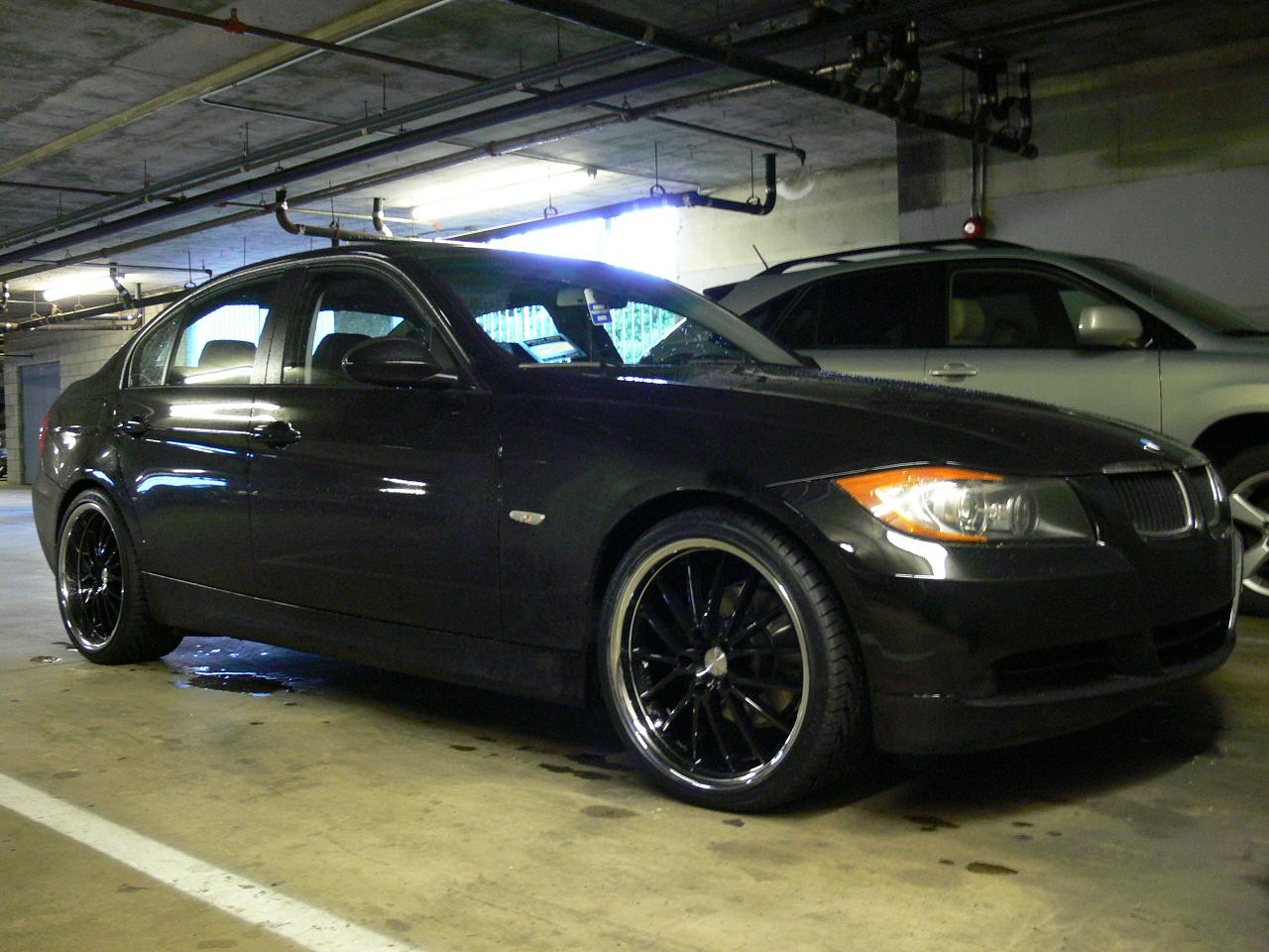 photo 2 BMW 325 custom wheels Concept One Vision 19x8.5, ET +35, tire size 235/35 R19. 19x9.5 ET+23 265/30 R19