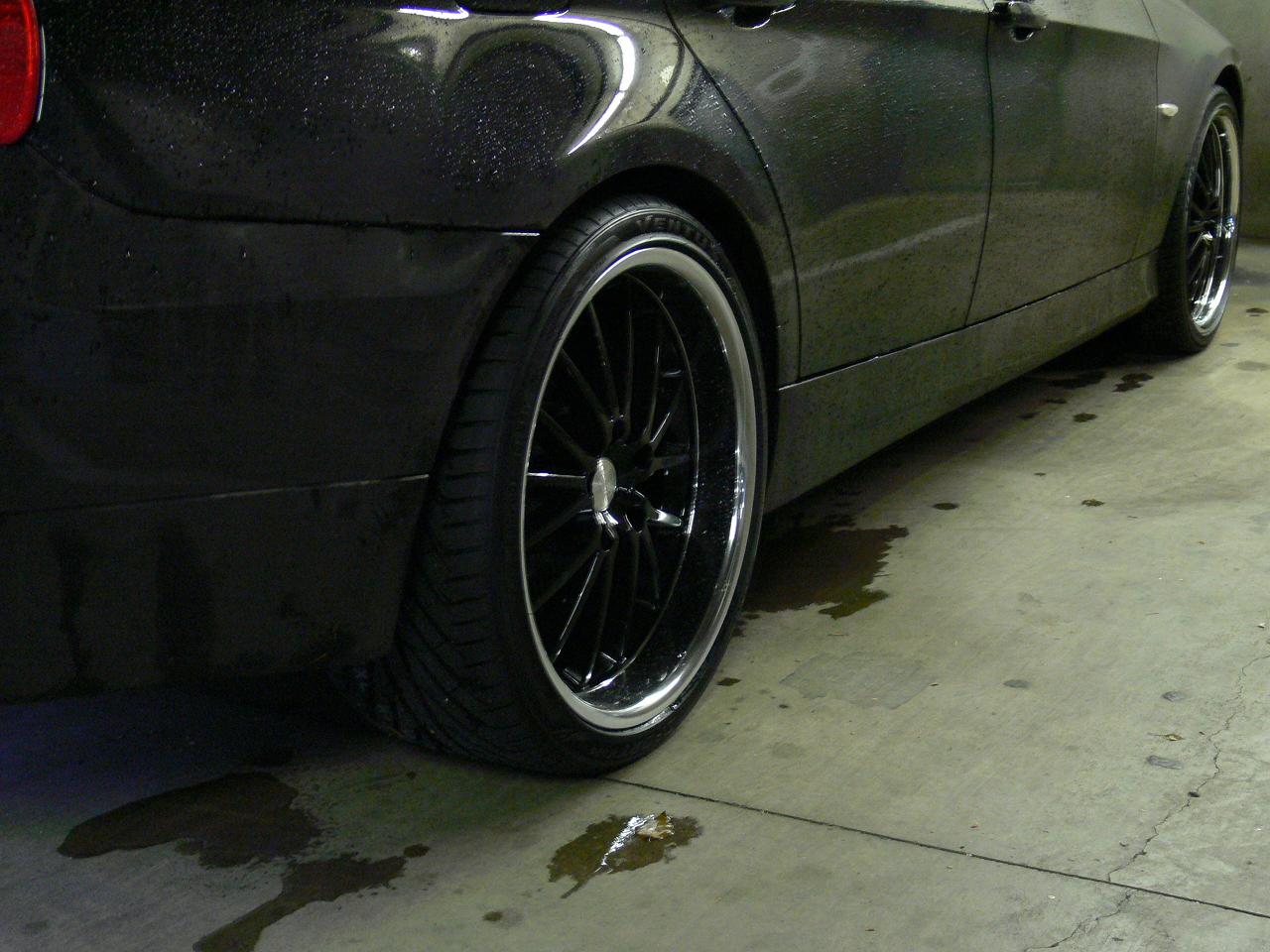 photo 1 BMW 325 custom wheels Concept One Vision 19x8.5, ET +35, tire size 235/35 R19. 19x9.5 ET+23 265/30 R19