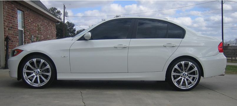 photo 2 BMW 330 custom wheels OEM BMW M5 19x9.5, ET , tire size X R19. 19x10.5 ET 