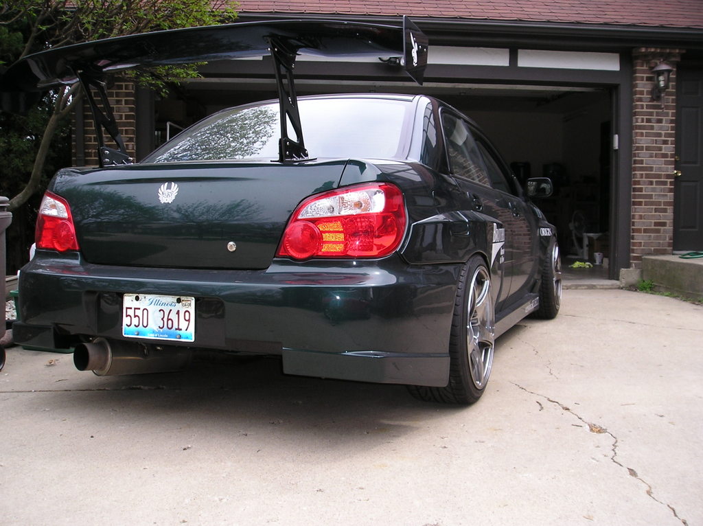 photo 2 Subaru Impreza WRX STi custom wheels Enkei RPO3 18x10.0, ET +17, tire size 255/35 R18. x ET
