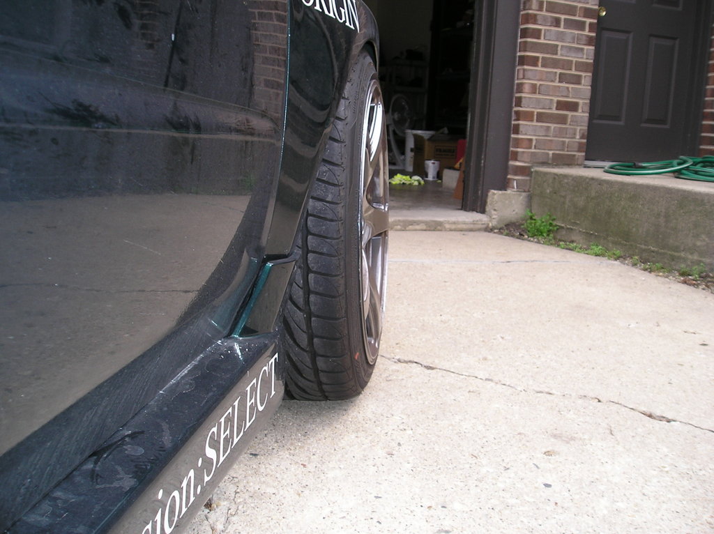 photo 4 Subaru Impreza WRX STi custom wheels Enkei RPO3 18x10.0, ET +17, tire size 255/35 R18. x ET