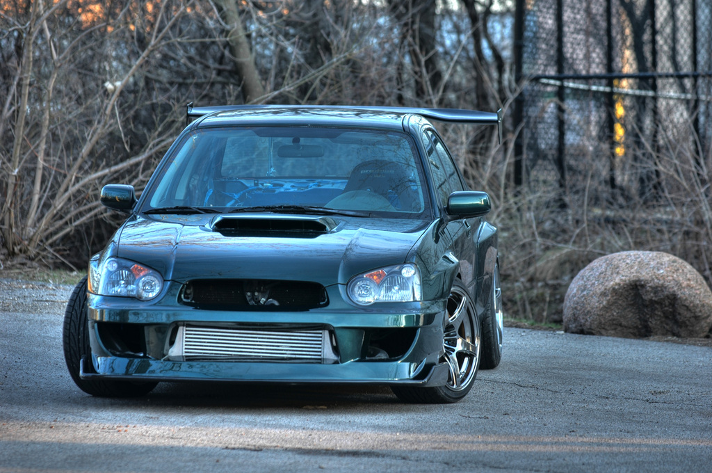 photo 5 Subaru Impreza WRX STi custom wheels Enkei RPO3 18x10.0, ET +17, tire size 255/35 R18. x ET