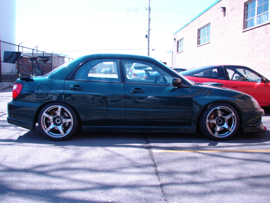 photo 10 Subaru Impreza WRX STi custom wheels Enkei RPO3 18x10.0, ET +17, tire size 255/35 R18. x ET