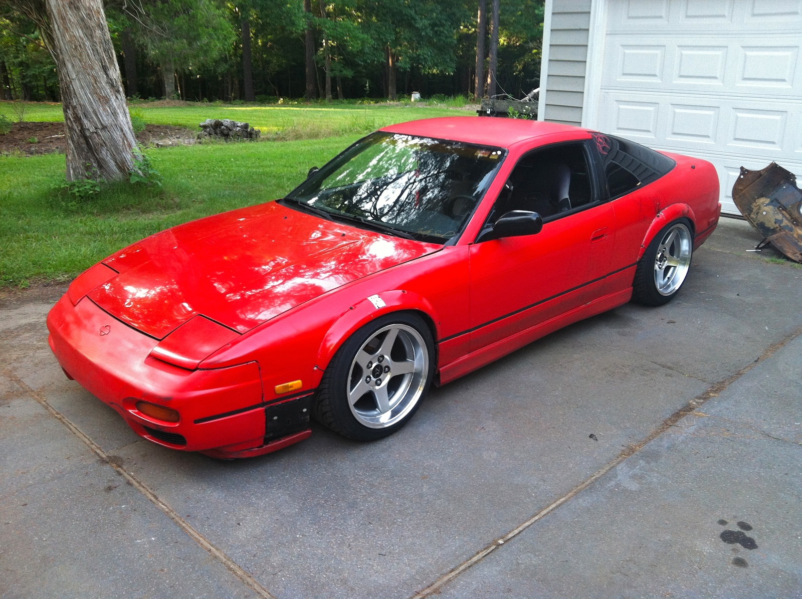 photo 2 Nissan S13 custom wheels Replica Wheels 03 Cobra Deep Dish 17x10.5, ET 0, tire size 255/40 R17. 17x10.5 ET+13