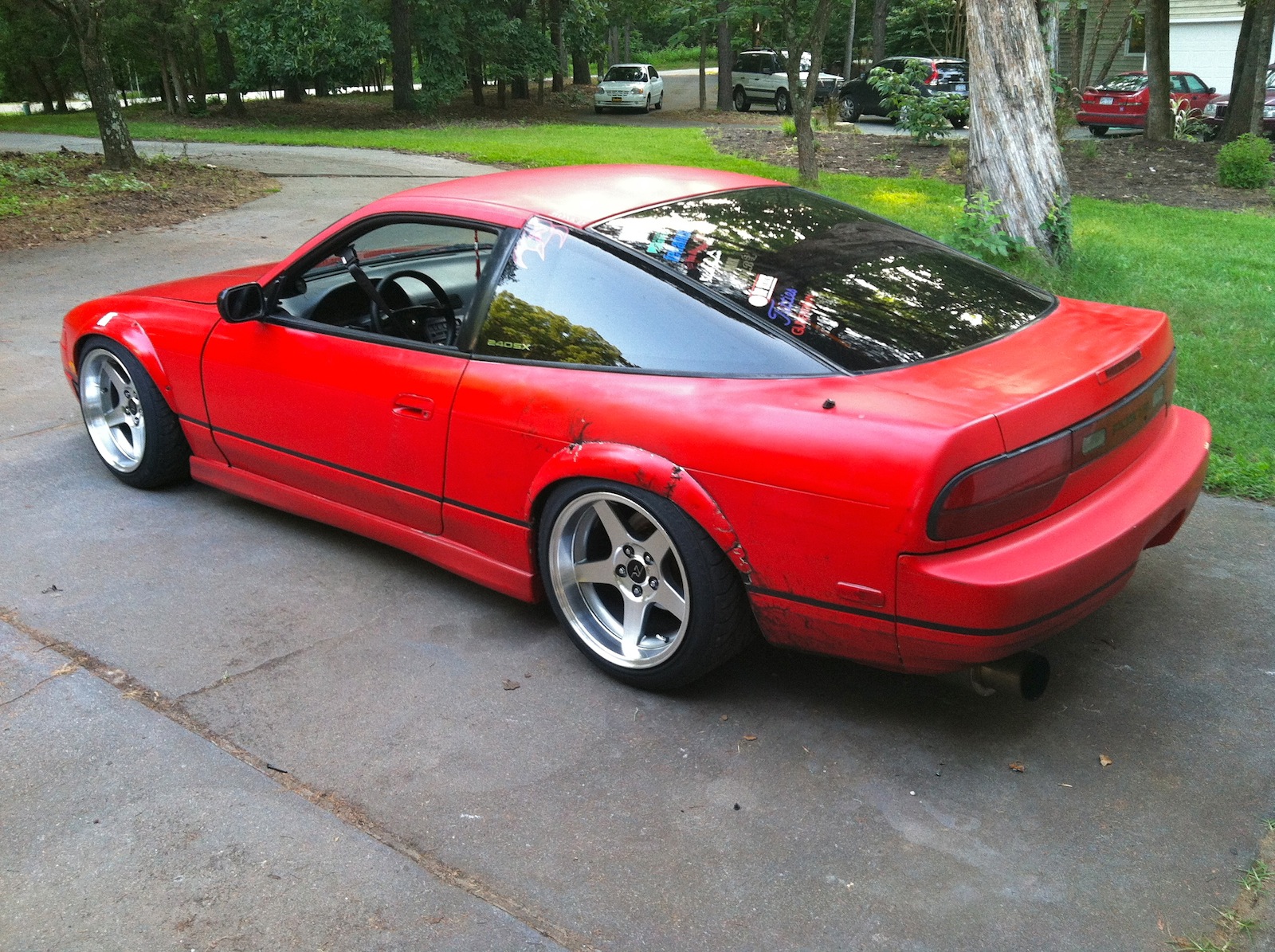 photo 3 Nissan S13 custom wheels Replica Wheels 03 Cobra Deep Dish 17x10.5, ET 0, tire size 255/40 R17. 17x10.5 ET+13
