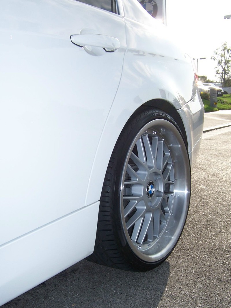 photo 2 BMW 330 custom wheels 20x8.5, ET , tire size 245/30 R20. 20x10.5 ET 285/25 R20