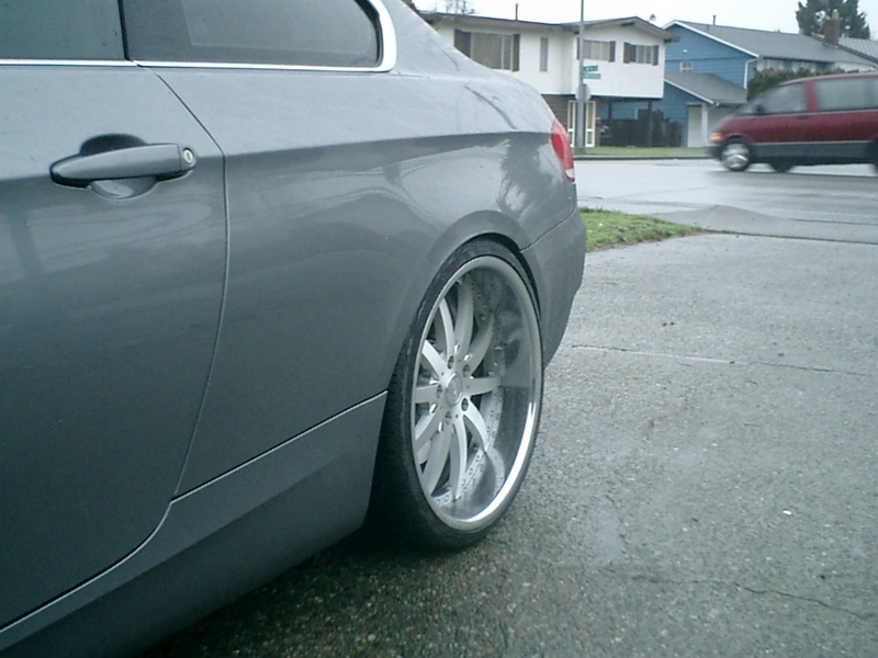photo 2 BMW 335 custom wheels Vellano VSO 20x9.0, ET , tire size 235/30 R20. 20x10.0 ET 285/25 R20