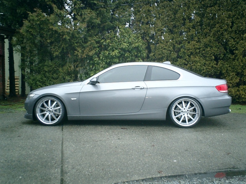 photo 3 BMW 335 custom wheels Vellano VSO 20x9.0, ET , tire size 235/30 R20. 20x10.0 ET 285/25 R20