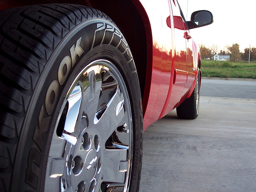 photo 1 Chevrolet Silverado 1500 custom wheels   20x, ET , tire size 275/55 R20. x ET 