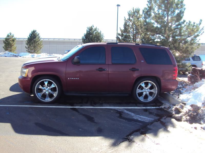 photo 1 Chevrolet Tahoe custom wheels   24x, ET , tire size 305/35 R24. x ET 