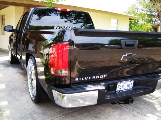 photo 3 Chevrolet Silverado 1500 custom wheels   24x, ET , tire size X R24. x ET 