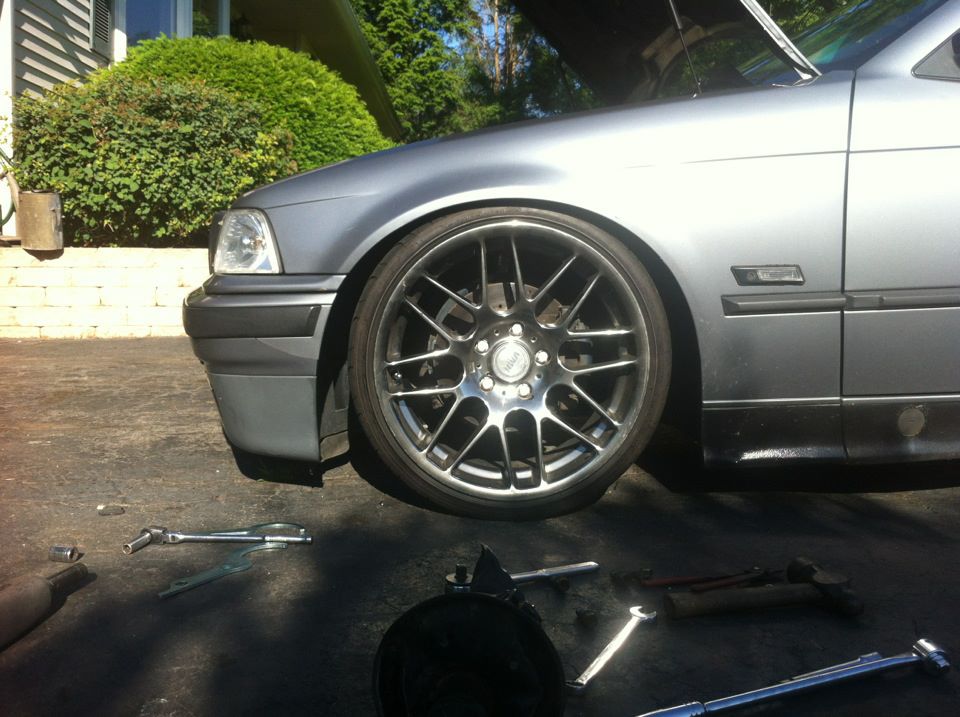 photo 4 BMW  323 custom wheels VMR VB3 18x8.5, ET +30, tire size 215/35 R18. 18x9.5 ET+40 235/35 R18