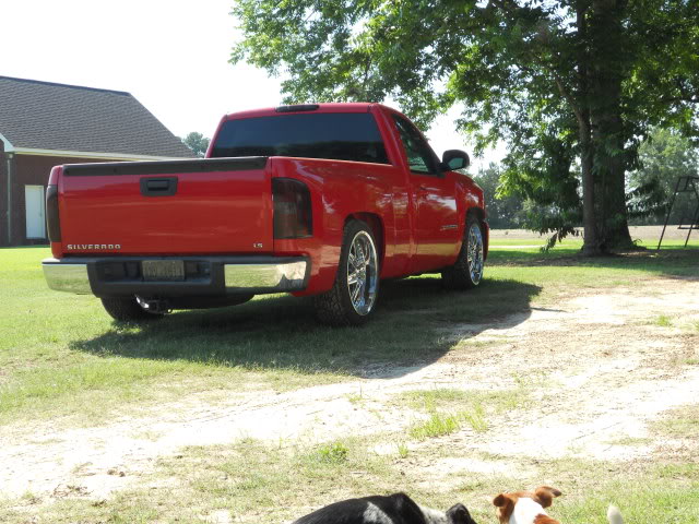 photo 2 Chevrolet Silverado 1500 custom wheels Driv Moonshines 22x, ET , tire size 265/40 R22. x ET 