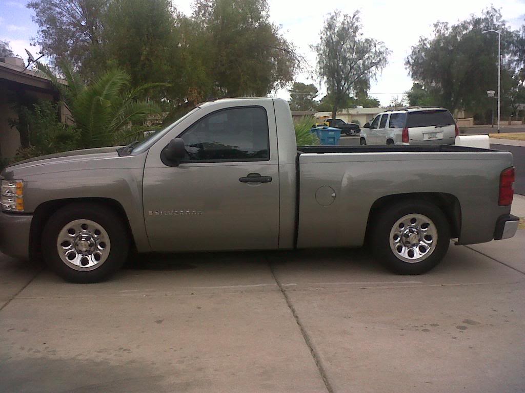 photo 1 Chevrolet Silverado 1500 custom wheels 17x, ET , tire size X R17. x ET