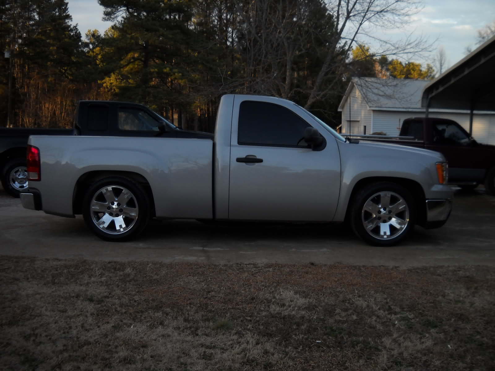 photo 3 GMC Sierra 1500HD Classic custom wheels 20x, ET , tire size X R20. x ET