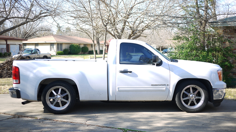 photo 2 GMC Sierra 1500 custom wheels Budnik Diggers 20x8.5, ET , tire size 265/50 R20. 20x9.5 ET 295/45 R20