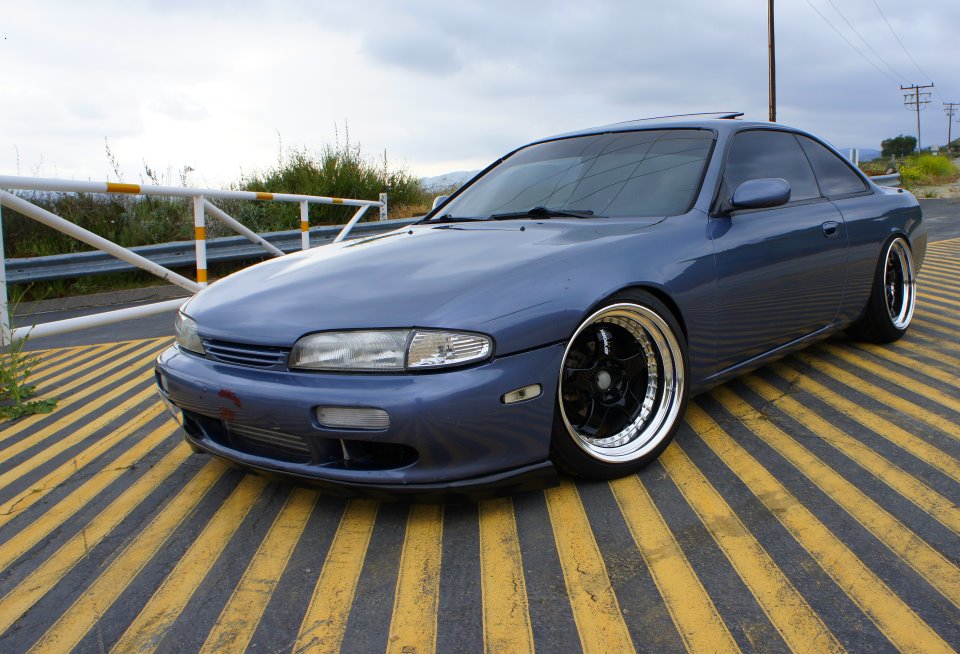 photo 2 Nissan S14 custom wheels work Miester s1 18x9.5, ET +11, tire size 225/40 R18. 18x10.5 ET+11 235/40 R18