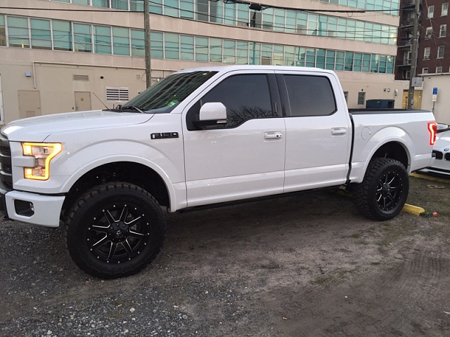 photo 2 Ford F-150 custom wheels Fuel Maverick 20x9.0, ET +1, tire size 315/65 R20. x ET