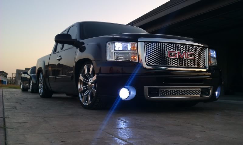 photo 1 GMC Sierra 2500HD custom wheels   22x, ET , tire size 265/35 R22. x ET 