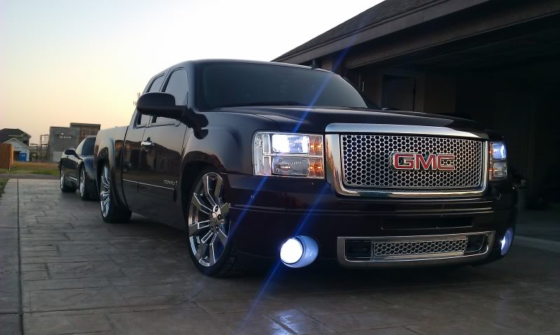 photo 4 GMC Sierra 2500HD custom wheels   22x, ET , tire size 265/35 R22. x ET 
