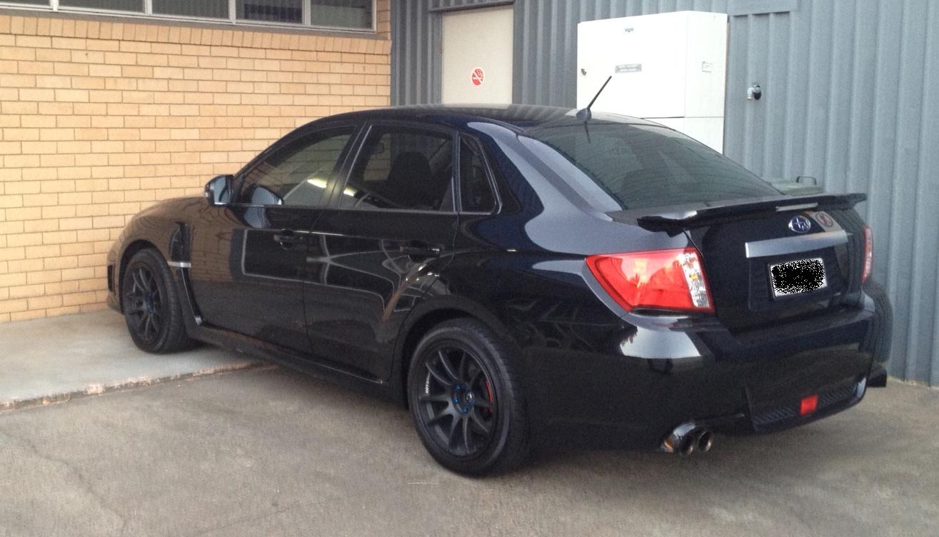 photo 1 Subaru Impreza WRX custom wheels KOYA CR TEK 17x9.0, ET +35, tire size 235/45 R17. x ET 