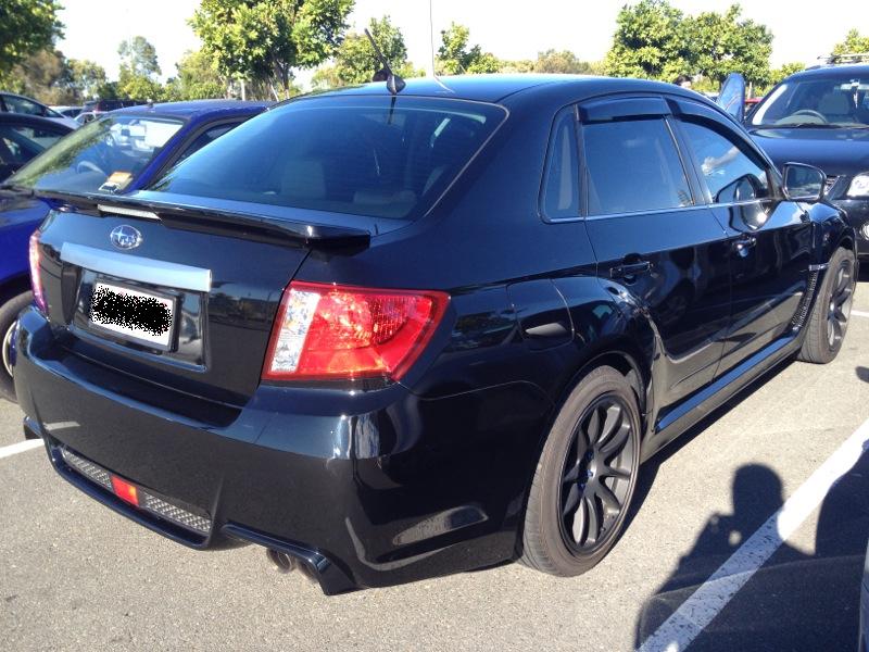 photo 6 Subaru Impreza WRX custom wheels KOYA CR TEK 17x9.0, ET +35, tire size 235/45 R17. x ET 