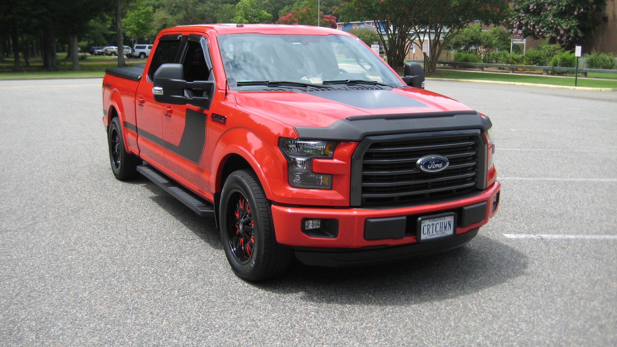 photo 1 Ford F-150 custom wheels Mayhem Assault 20x9.0, ET +18, tire size 275/55 R20. x ET 