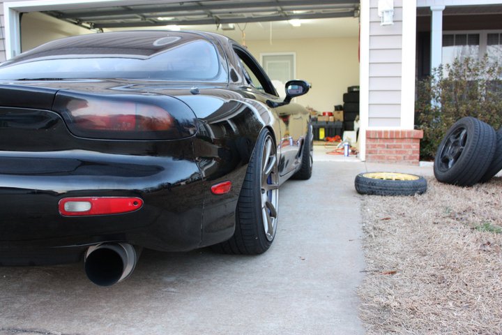 photo 3 Mazda RX-7 custom wheels Wedssport SA70 17x9.0, ET +20, tire size 225/45 R17. 18x10.0 ET+18 255/35 R18