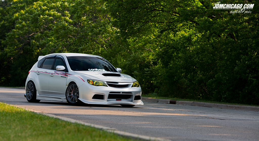 photo 4 Subaru Impreza WRX STi custom wheels Yokohama Original Wheel Design Advan RZ 18x10.0, ET +25, tire size 255/35 R18. x ET 255/35 R