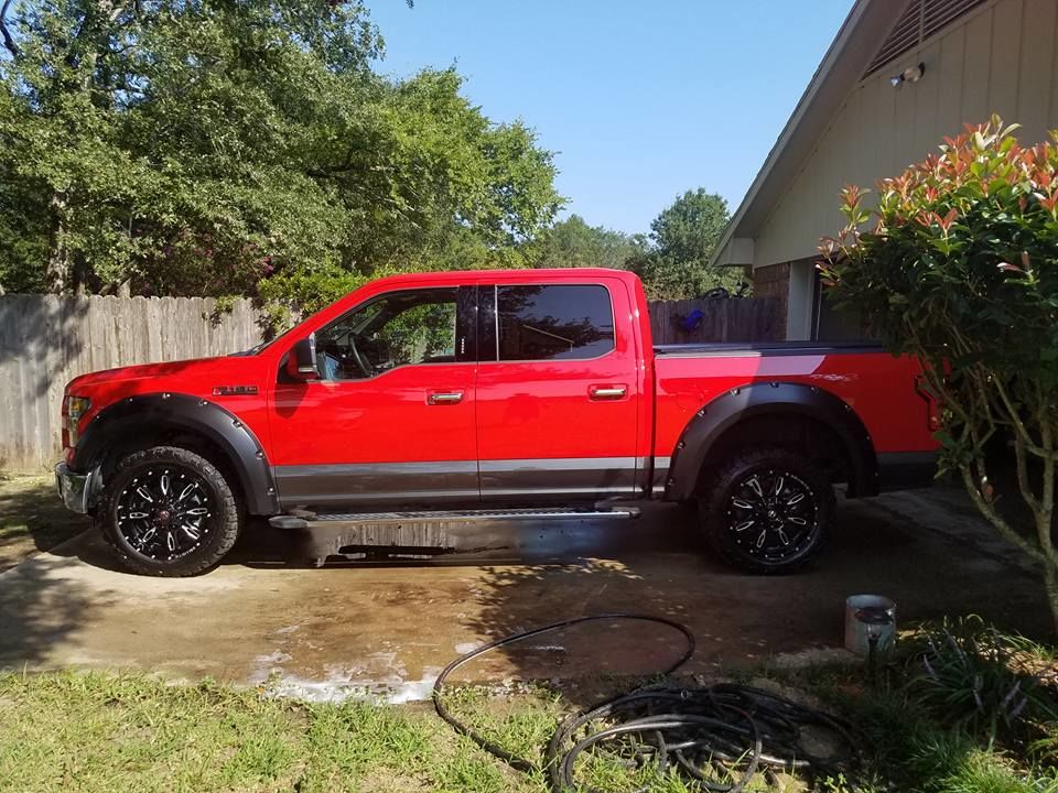 photo 1 Ford F-150 custom wheels Ballistic Scythes 20x9.0, ET +12, tire size X R20. x ET 