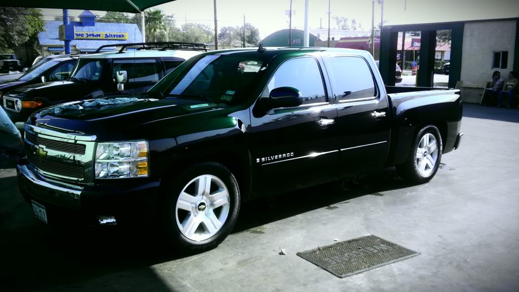 photo 1 Chevrolet Silverado 2500HD custom wheels   24x, ET , tire size X R24. x ET 