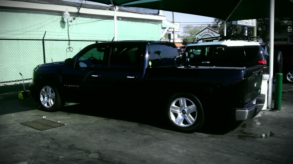 photo 2 Chevrolet Silverado 2500HD custom wheels   24x, ET , tire size X R24. x ET 