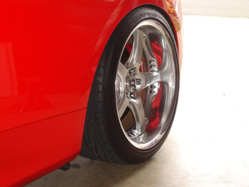 photo 2 Hyundai Genesis Coupe custom wheels Volk GTS 19x9.5, ET +17, tire size 255/35 R19. 19x10.5 ET+18 275/35 R19