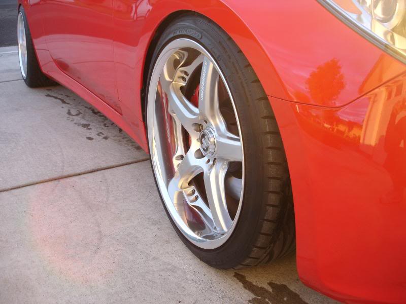 photo 6 Hyundai Genesis Coupe custom wheels Volk GTS 19x9.5, ET +17, tire size 255/35 R19. 19x10.5 ET+18 275/35 R19