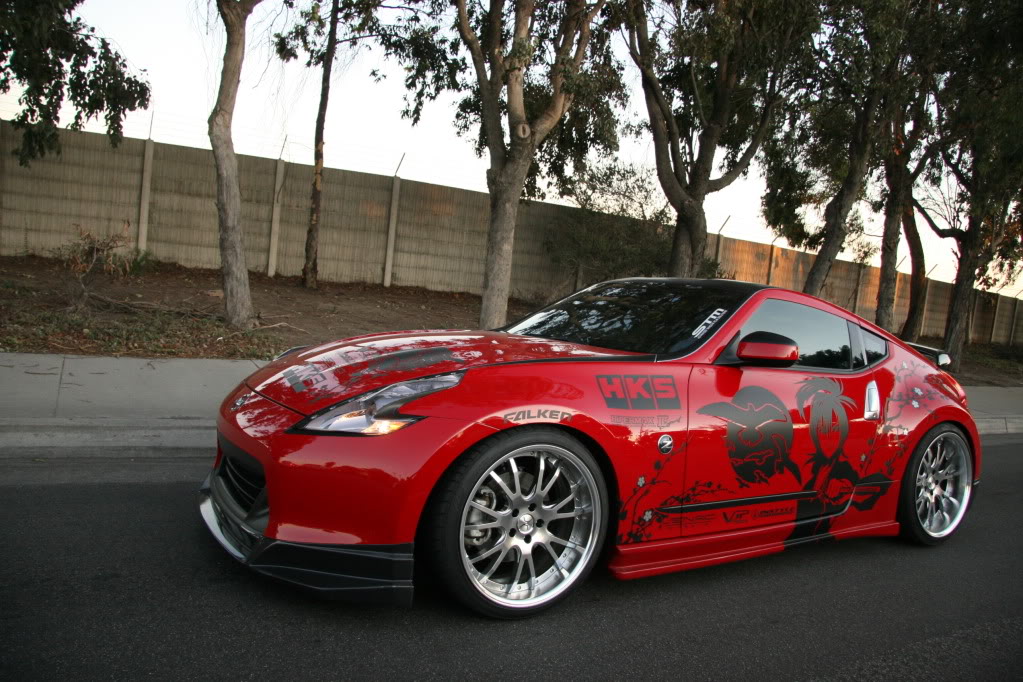 photo 1 Nissan 370Z custom wheels   20x9.0, ET , tire size 245/35 R20. 20x10.0 ET 285/30 R20